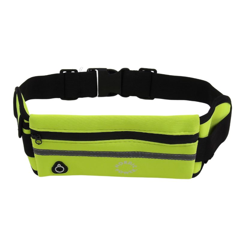 Bæltetaske Sporty Neon Grøn - NORDIC POWER