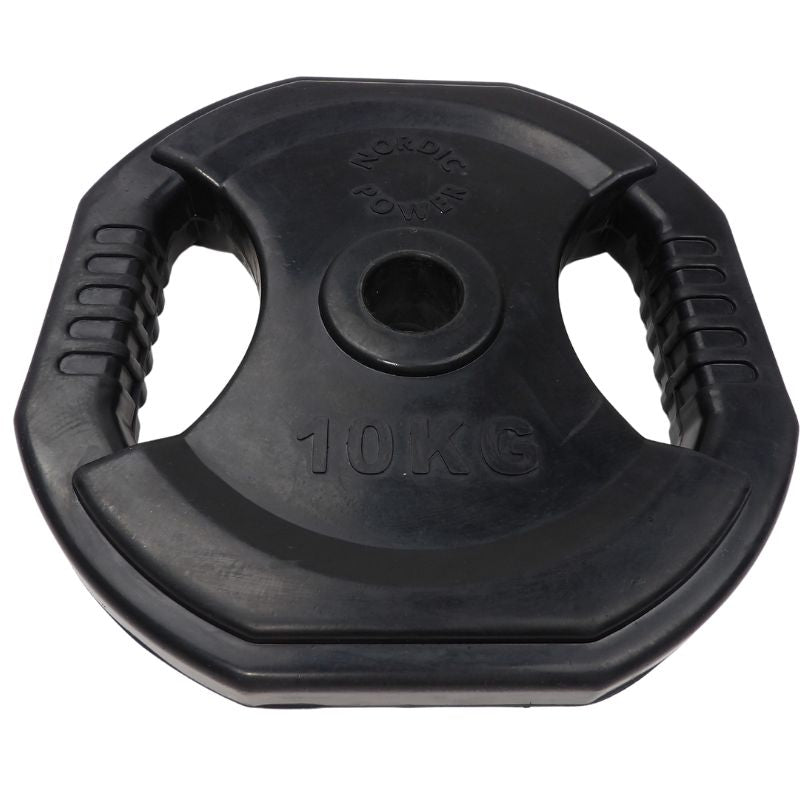 Bodypump Vægtstangssæt Vægtskive 10 Sort Ø30 Fra NORDIC POWER
