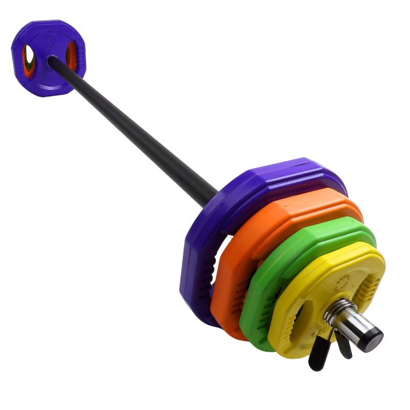 Bodypump Vægtskiver 10 kg. Blå, Ø30 mm. 2 Stk. - NORDIC POWER