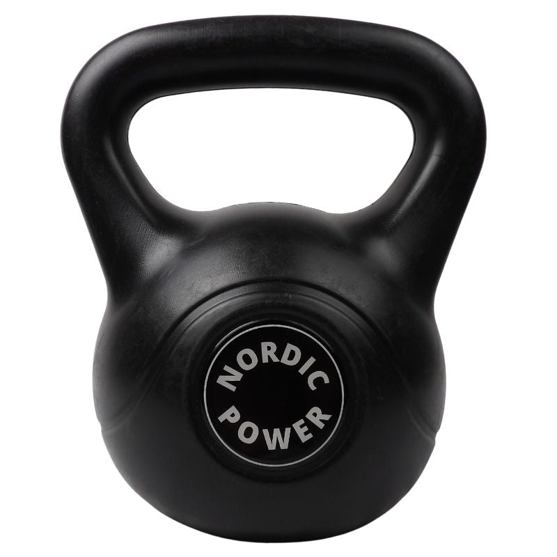 12 Kg Kettlebell Sort - NORDIC POWER - Alt i Billige Kettlebell Her - Maxis.dk