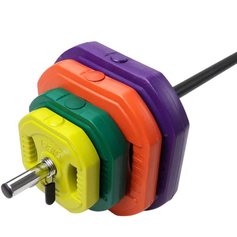 Billigt Bodypump Sæt - Vægtstangssæt 35 kg - NORDIC POWER