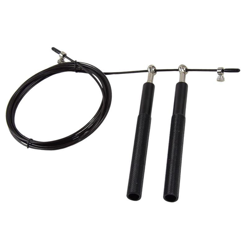 Pro Speedrope Sort med Aluminium Greb - NORDIC POWER - Maxis.dk
