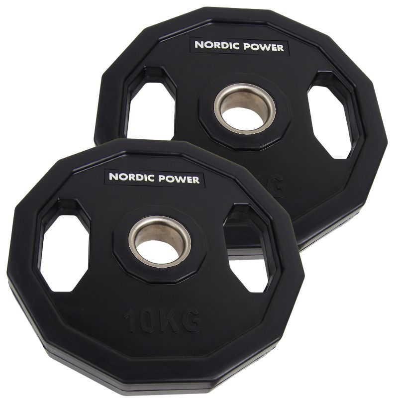 Billig Vægtskive 10 Kg, Sort, Ø50, Køb Med Prisgaranti Fra NORDIC POWER