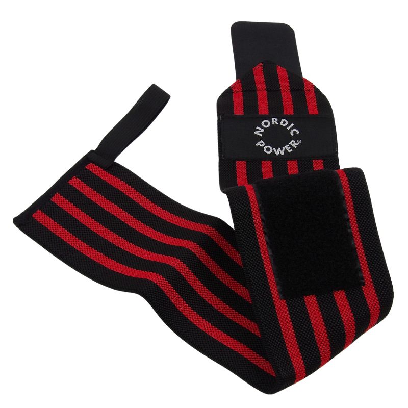 2 Stk. Håndledsstøtte, Wrist Wrap Blå - NORDIC POWER