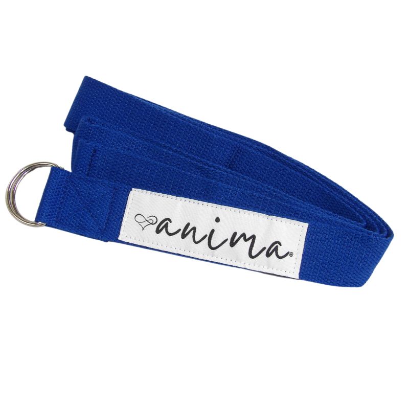 Billigt Yogabælte - Yogastrop Blå Fra ANIMA, Køb Billigst Her - Maxis.dk