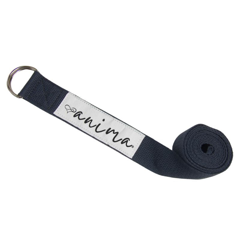 Gråt Yogabælte - Yogastrop Fra ANIMA, Se Træningsvideoer Med Yogaøvelser På - Maxis.dk