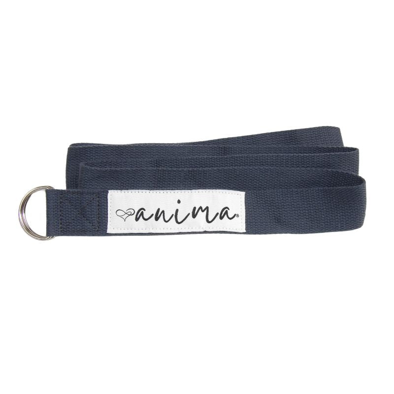 Billigt Yogabælte - Yogastrop Grå Fra ANIMA, Stræk igennem Med Yogabælte