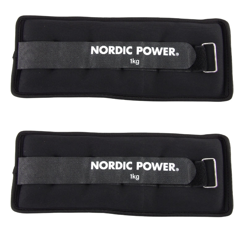 Ankelvægte 1 KG Sort - NORDIC POWER - Køb Billigst Her - Maxis.dk