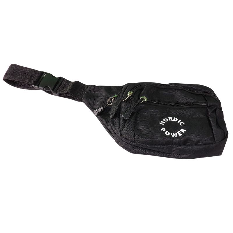 Bæltetaske - Crossover bag sort - NORDIC POWER