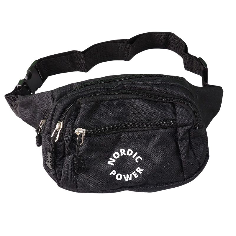 Bæltetaske - Crossover bag sort - NORDIC POWER