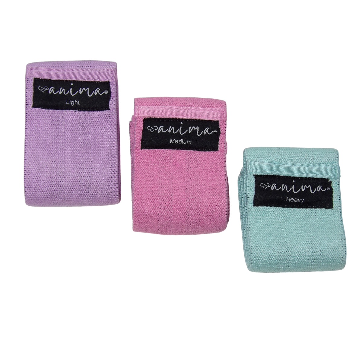 BOOTY BANDS 3 PK. LILLA, PINK, TYRKIS - ANIMA
