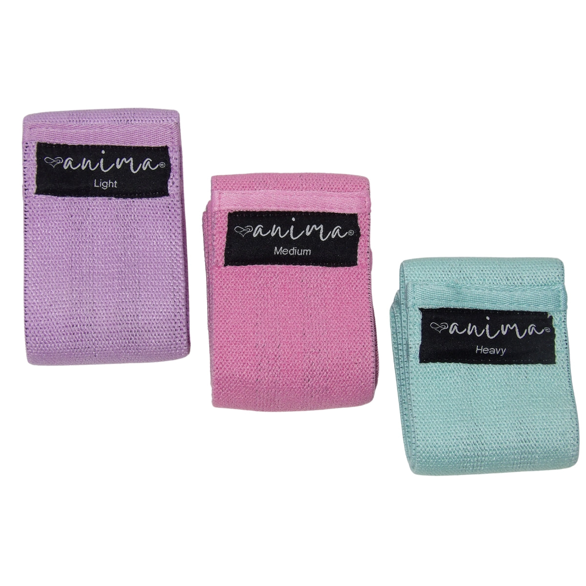 BOOTY BANDS 3 PK. LILLA, PINK, TYRKIS - ANIMA