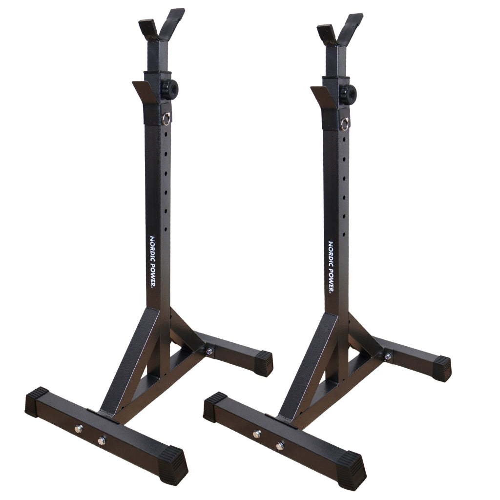 Squat rack, Justerbart 98 - 165 cm. Fra NORDIC POWER