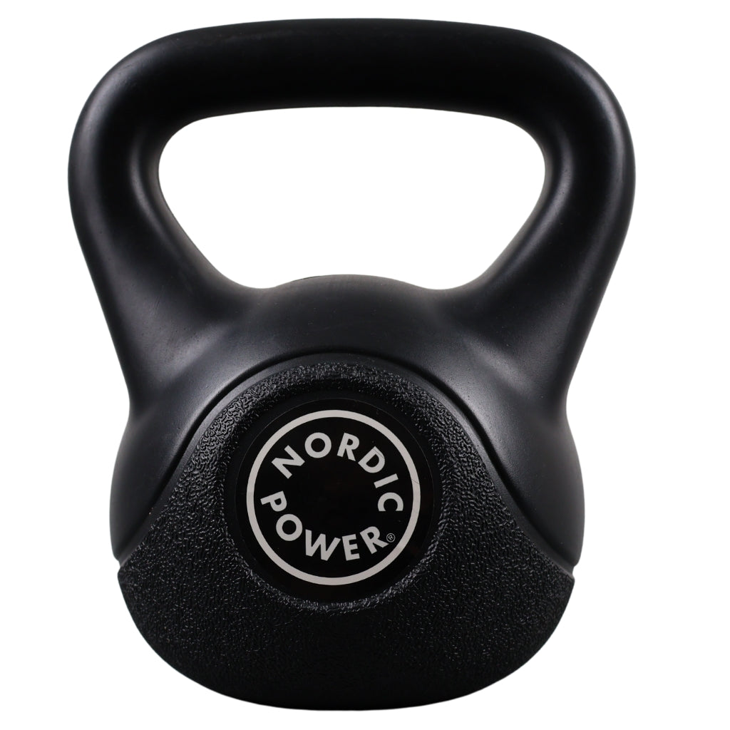Kettlebell 6 kg, Sort Fra NORDIC POWER, Køb Her på tilbud