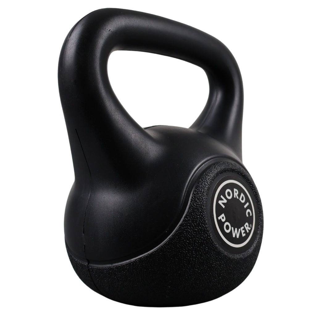Tilbud På 6 kg Kettlebell Sort Fra NORDIC POWER - Billigtraening.dk
