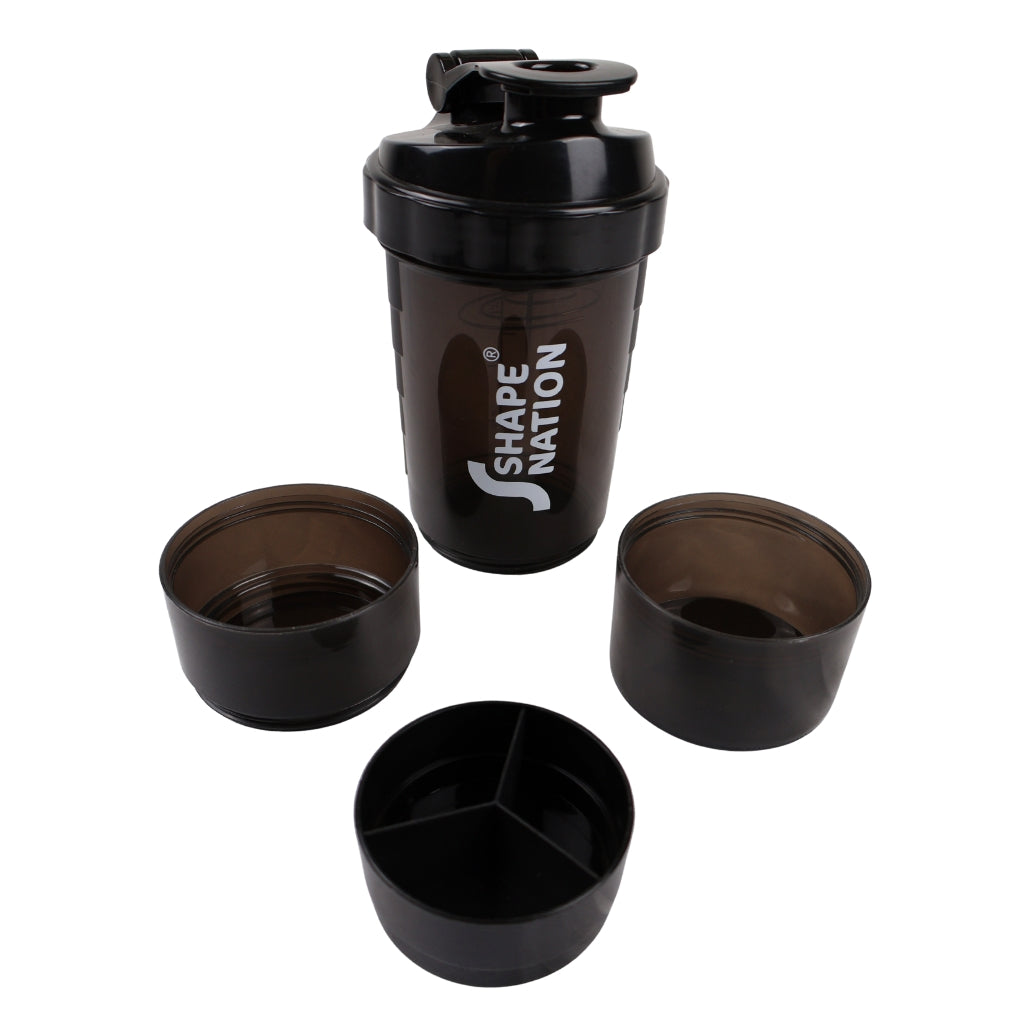 4 Stk. Protein Shaker 600 ml - SHAPE NATION