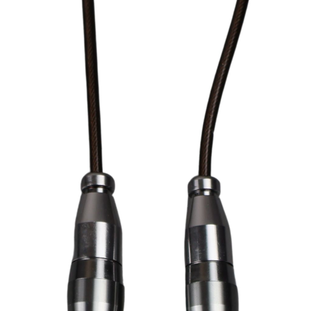 Speedrope - Sjippetov Sort alu greb, smart justering - NORDIC POWER