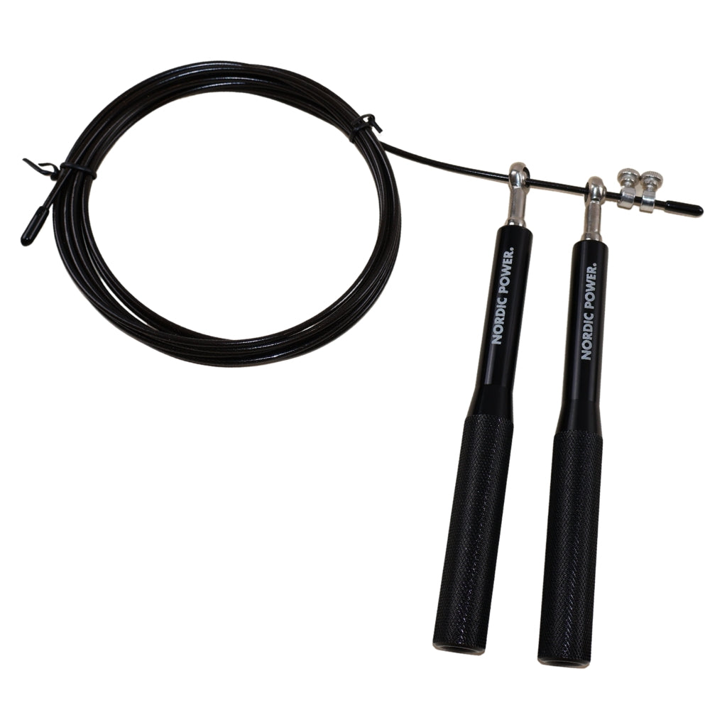 Speedrope Pro Sort Aluminium Greb - NORDIC POWER