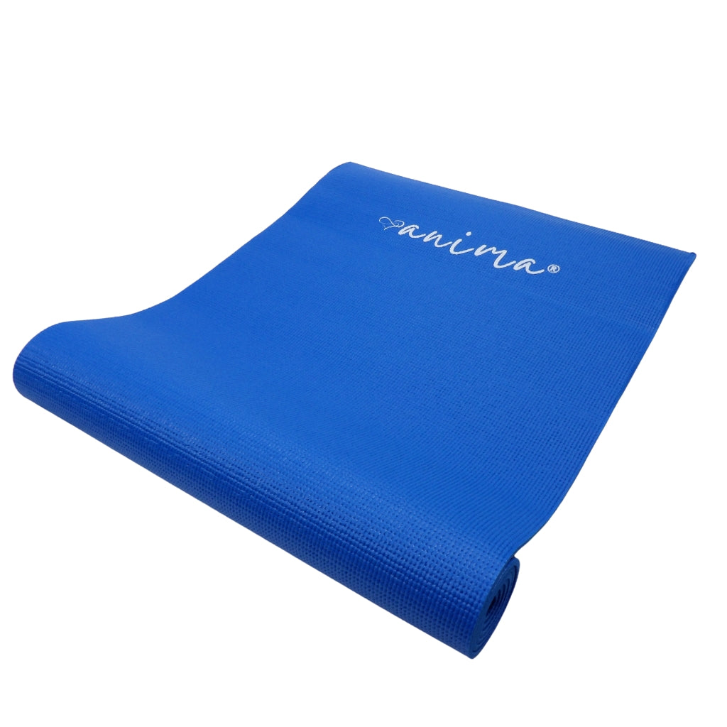 2 Stk. Yogamåtte Blå 6 mm - ANIMA