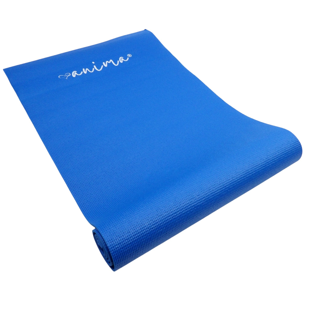 2 Stk. Yogamåtte Blå 6 mm - ANIMA