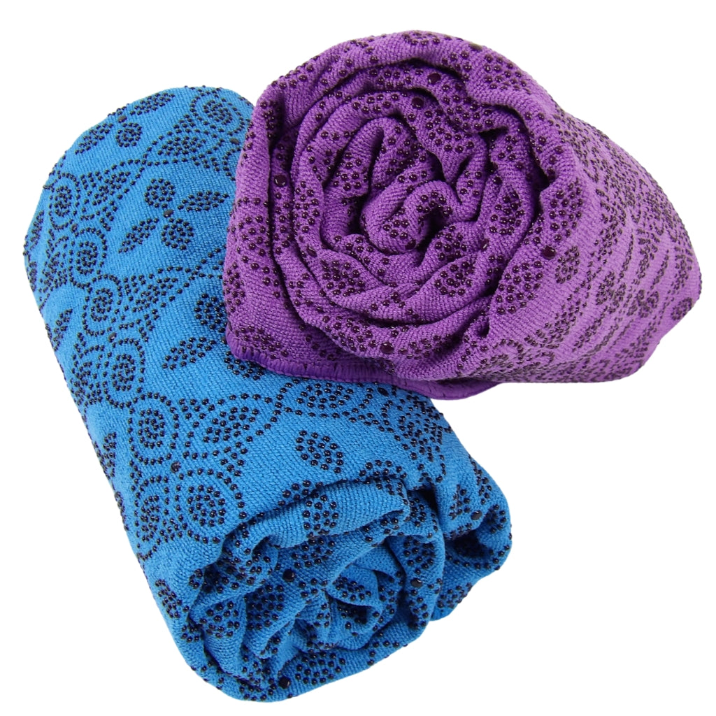 Yogatæppe Blåt med Anti-Slip - ANIMA