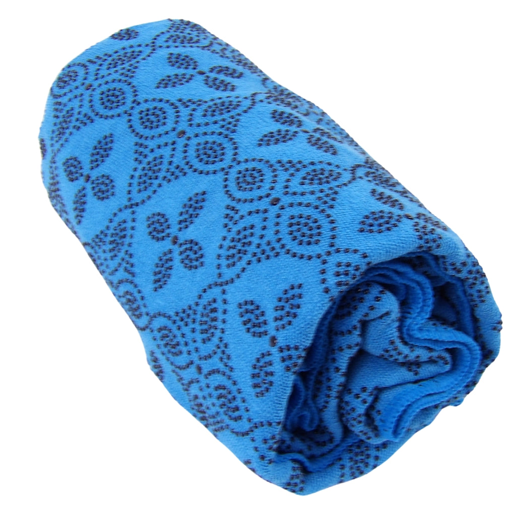 Yogatæppe Blåt med Anti-Slip - ANIMA