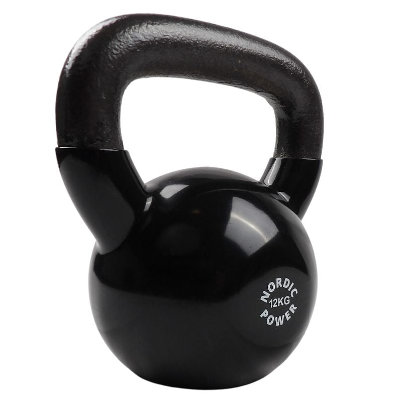 Tilbud På Kettlebell 12 Kg, Fra NORDIC POWER - Se Alle Kettlebell i Støbejern Her - Maxis.dk