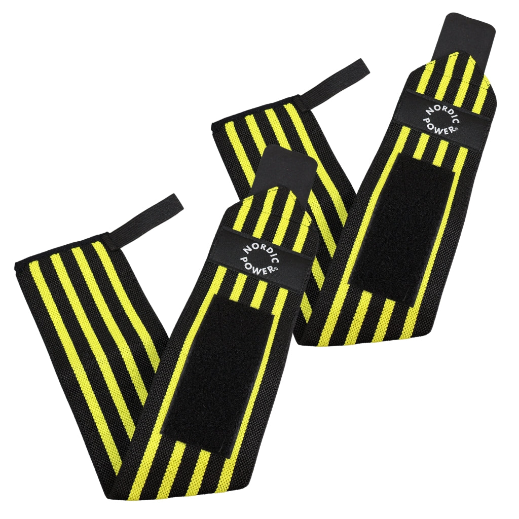 2 Stk. Håndledsstøtte / Wrist Wrap Grå - NORDIC POWER