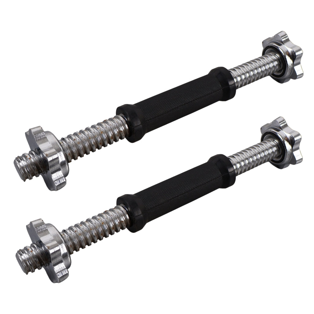 Håndvægtsstang med gummigreb, Ø25 mm 2 Stk. - NORDIC POWER