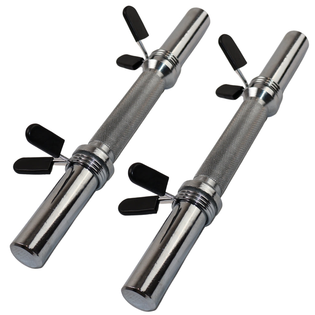 Håndvægtstang Chrome 2 kg -  NORDIC POWER - 2 Stk - Ø30 mm