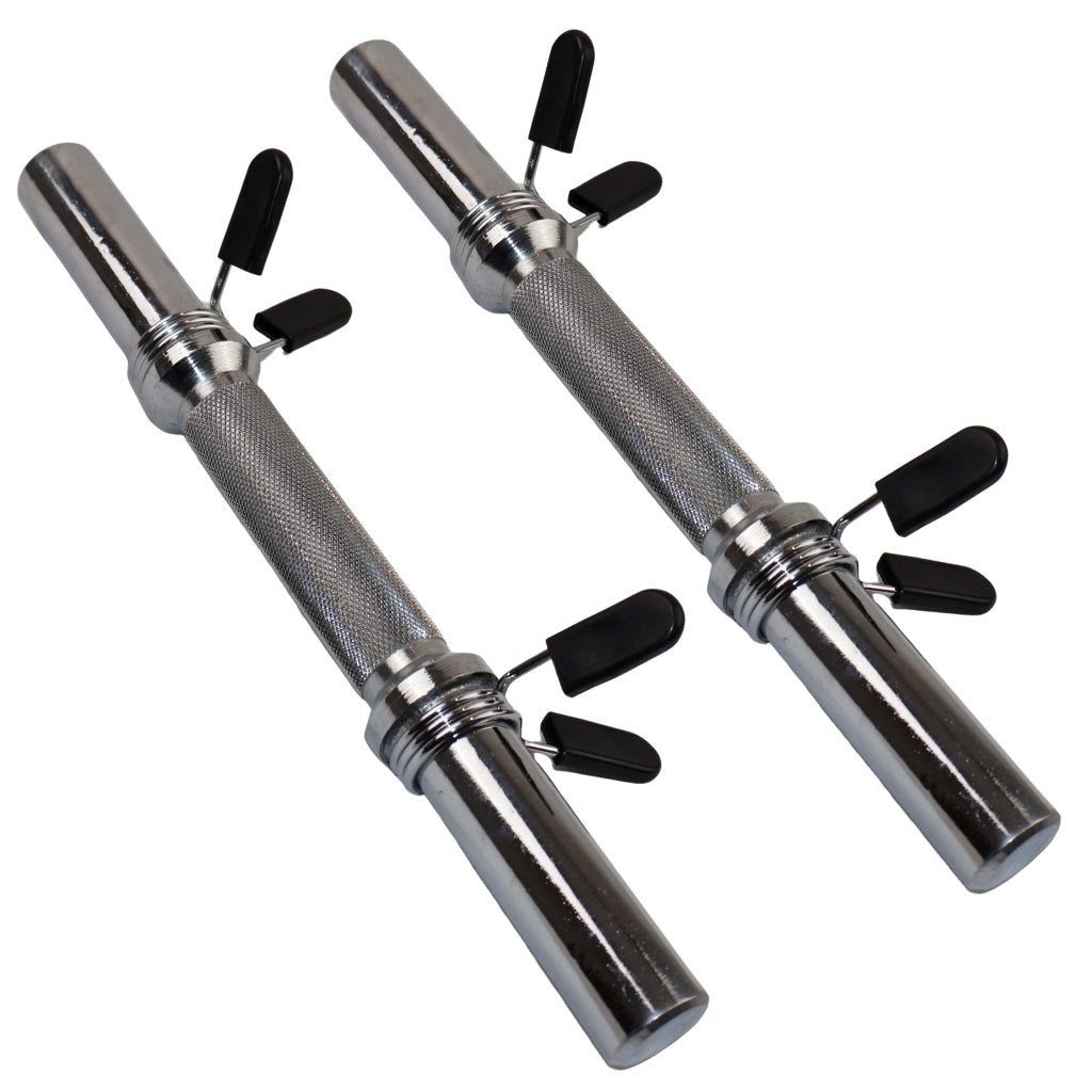 Håndvægtstang Chrome 2 kg -  NORDIC POWER - 2 Stk - Ø30 mm