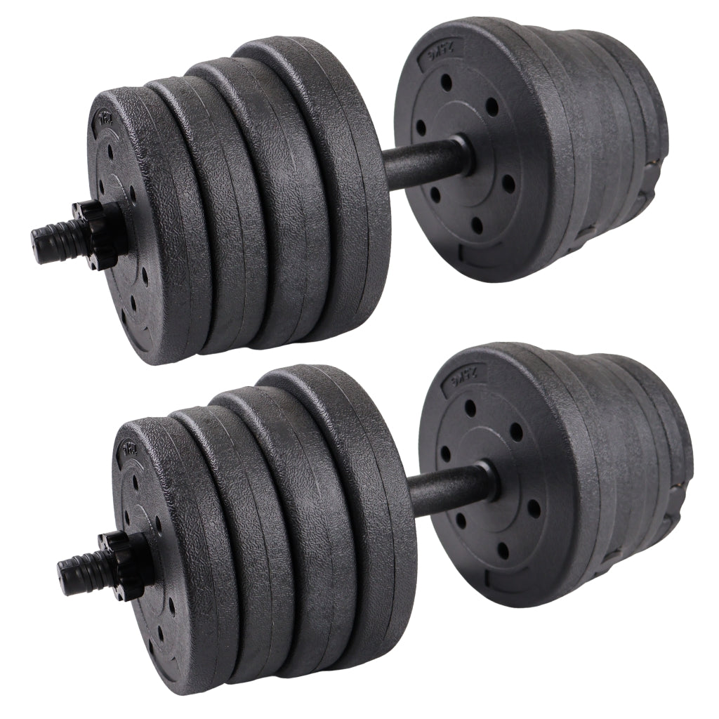 Håndvægtsæt 2 x 15 kg. Justerbare - NORDIC POWER