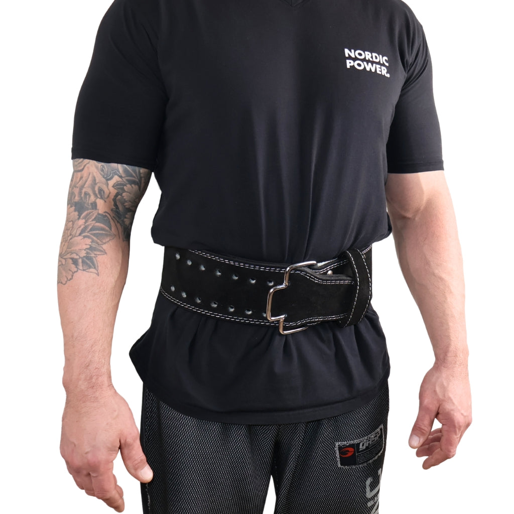 Professionelt Power Belt, Medium med quick release - NORDIC POWER
