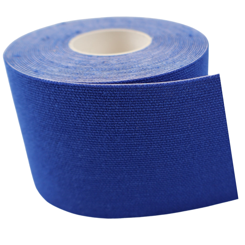 Sportstape Elastisk, 5 Cm x 5 Meter, Navy Blue - 4 Ruller